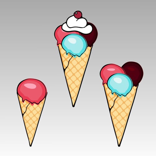 Eiscreme Köder